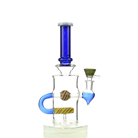 10" In-line Shower Water Pipe with 14mm Male Bowl