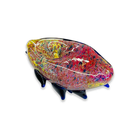 4.5"  Porcupine Glass Hand Pipe Spoon