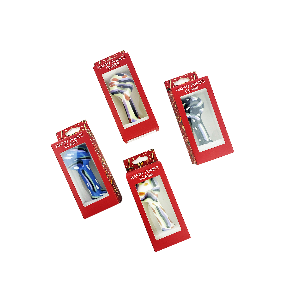 HAPPY FUMES GLASS 4.5