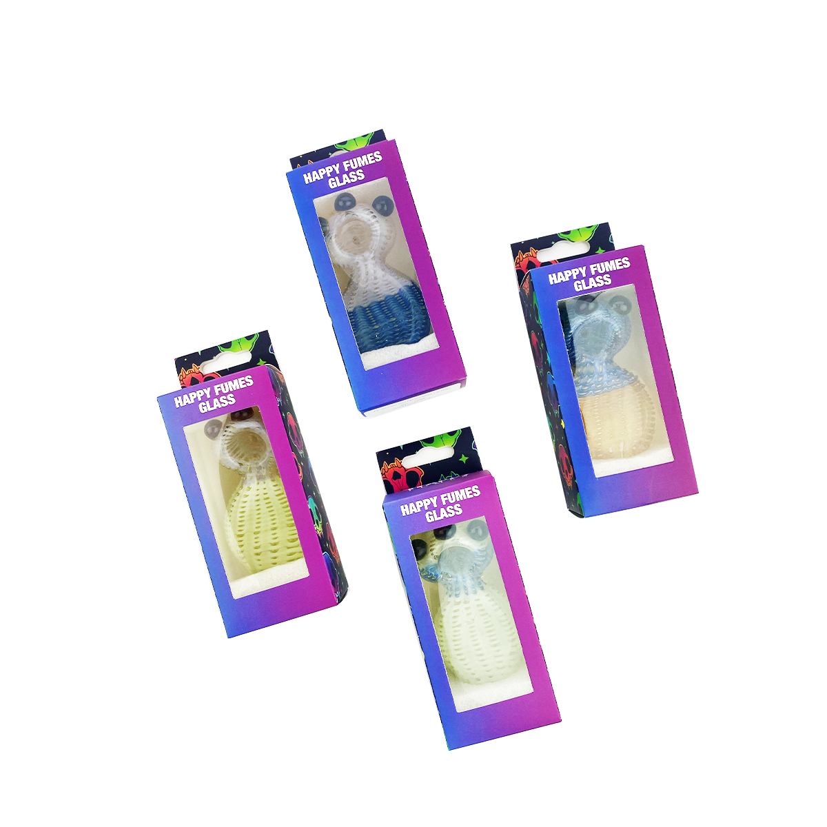 HAPPY FUMES GLASS 4.5