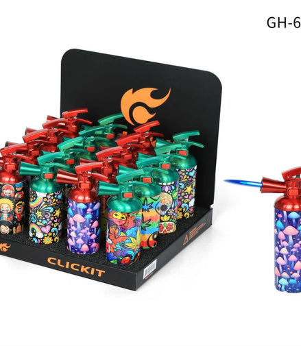 Fire Extinguisher Torch W/Picture Wrap 16 PCS/Display