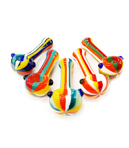 4.5" Candy Color Hand Pipe Spoon