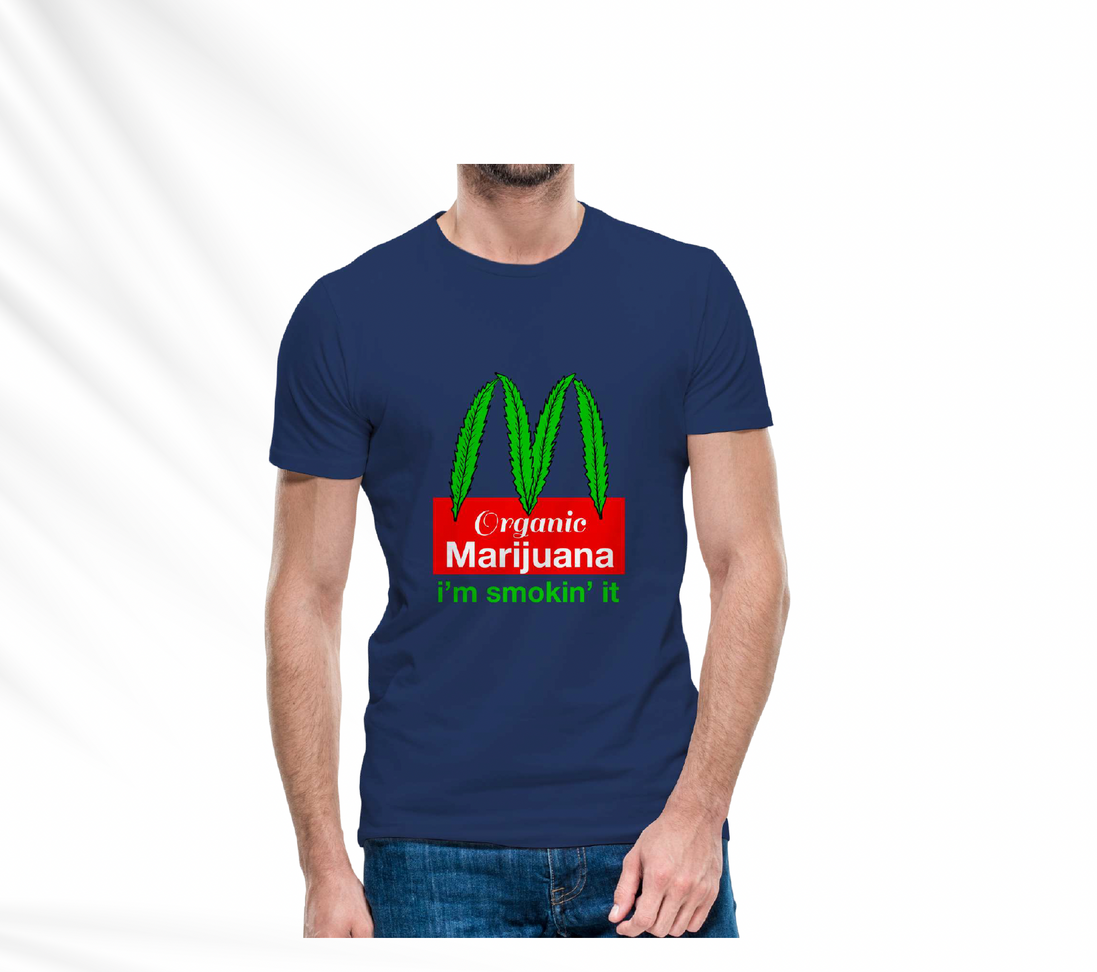 I'm Smoking it T-Shirt Pack of  5 Units 1-M, 1-L, 1-XL, 1-XXL, 1-XXXL -- 60% Cotton 40% Polyester
