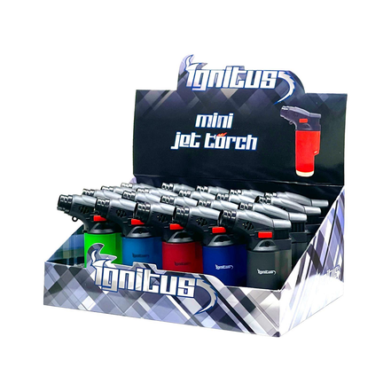 Ignitus Mini Jet Torch Transparent Colors