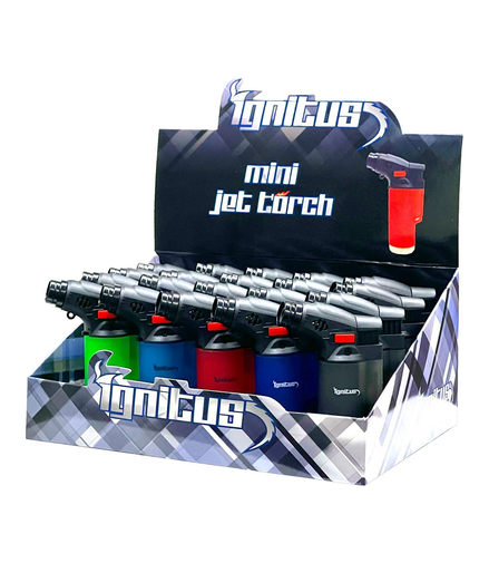 Ignitus Mini Jet Torch Transparent Colors