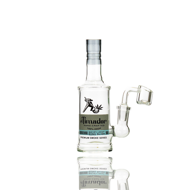 6" El Timador Shot Bottle with 14mm Male Banger
