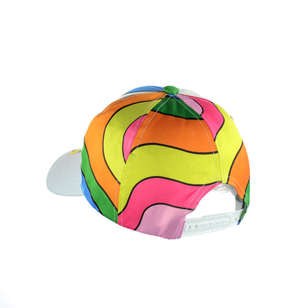 Weed Leaf Rainbow Color Baseball Snapback Hat