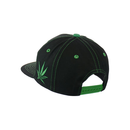 Got Weed? Hat Embroidered Snapback - 100% Cotton