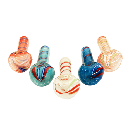 3.5" Spiral Design Hand Pipe
