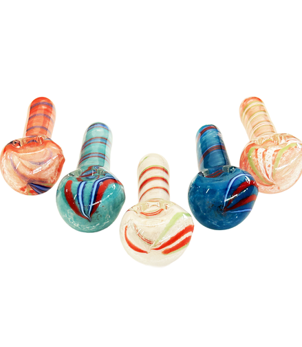 3.5" Spiral Design Hand Pipe