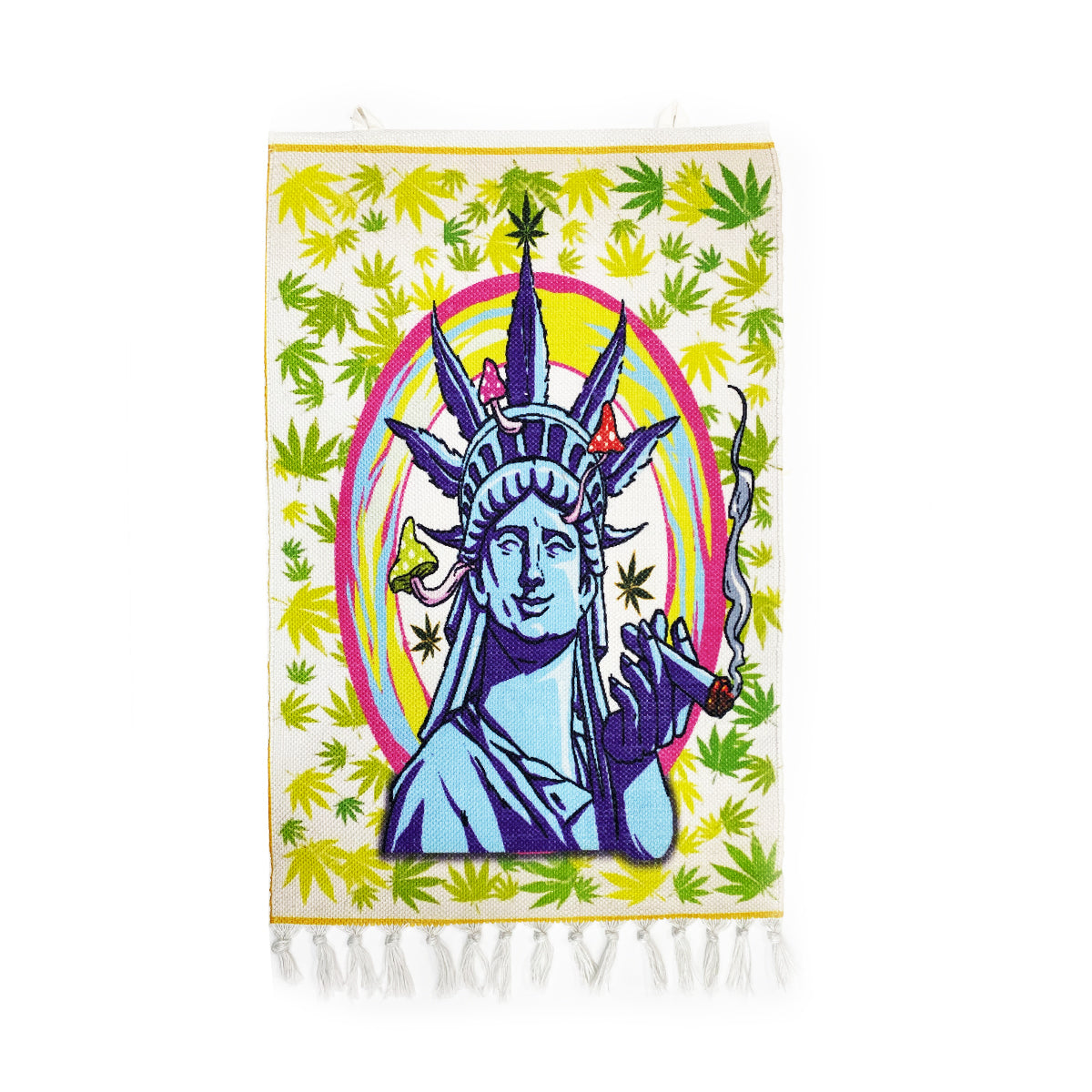 Liberty Design Handloom Printed Wall Hanging Size 3ft x 2ft