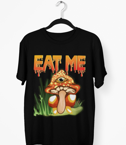 Eat Me T-Shirt Pack of  5 Units 1-M, 1-L, 1-XL, 1-XXL, 1-XXXL -- 60% Cotton 40% Polyeste