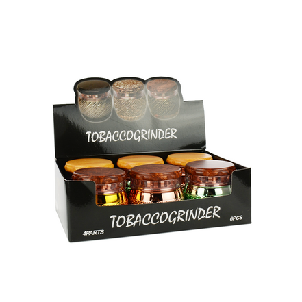 69mm Grinder Drum Style 4 Parts - Display of 6 pcs