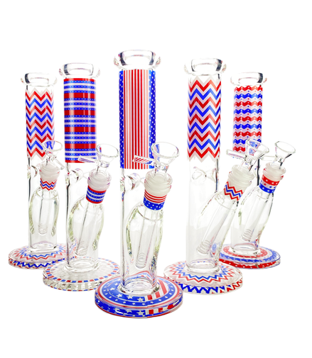 10" Straight Shooter American Flag Design