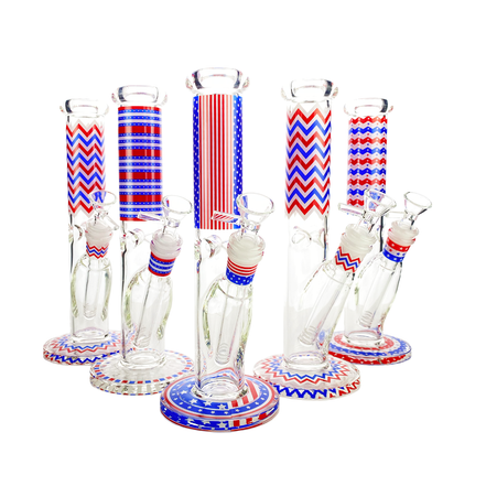 10" Straight Shooter American Flag Design