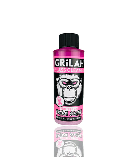 Grilah Pink Edition 4oz Glass Cleaner Extra Shine