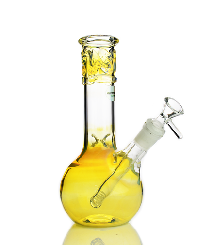 8" Sphere Base Fume Glass Water Pipe Made In U.S.A