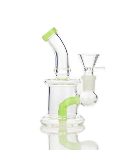 5" Slime Water Pipe Bong with 14mm Male Bowl