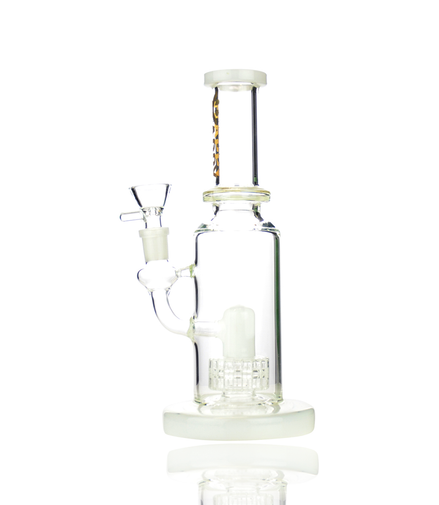 10" Water Pipe with Matrix Shower and 14mm Male Bowl