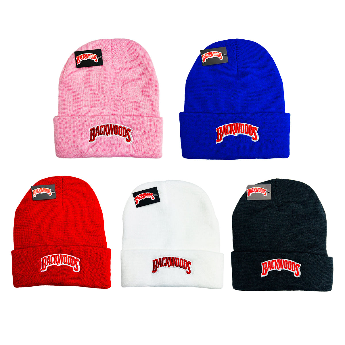 Backwoods Beanies (Pack of 10 units) Mix Colors