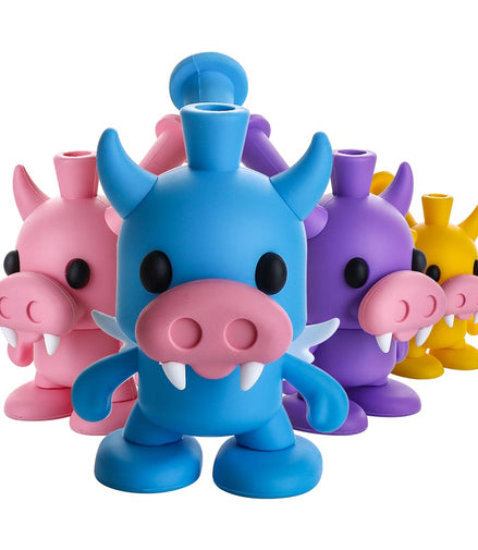 6" Silicone Water Pipe Piggy