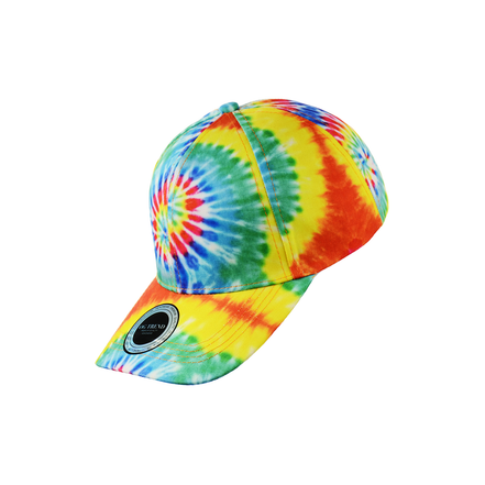 Tie Dye Print Baseball Hat Snapback