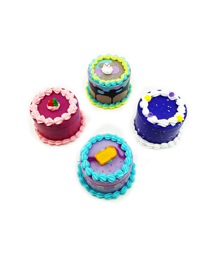 Cake Grinder 63mm 4 Parts Aluminum