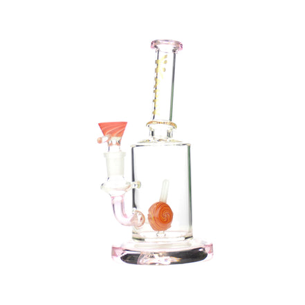 8" Candy Shower Water Pipe with 14mm Male Bowl