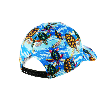 Turtle Ocean Print Baseball Hat Snapback