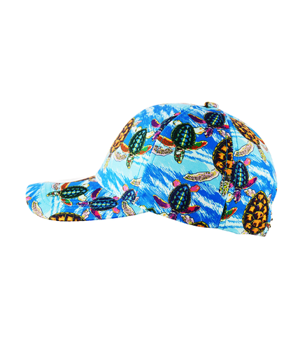 Turtle Ocean Print Baseball Hat Snapback