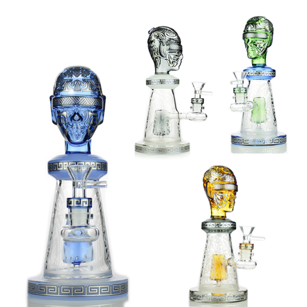 8.5" Egyptian Art Water Pipe Bong with 14mm Male Bowl