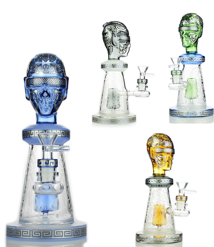 8.5" Egyptian Art Water Pipe Bong with 14mm Male Bowl