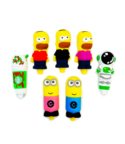Mix Designs Characters Silicone Hand Pipe