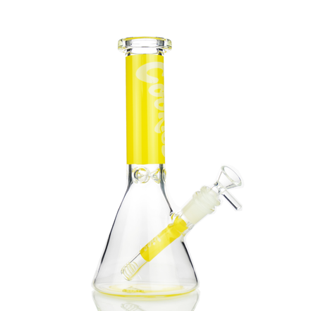 10" Beaker 5mm Glass With 14mm Male Bowl