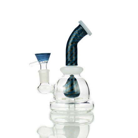 6" Reversal Water Pipe with Reversal Shower and 14mm Male Bowl