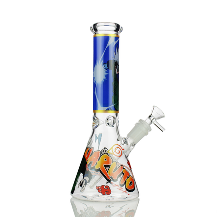 10" Naruto Beaker Decal with 14mm Male Bowl