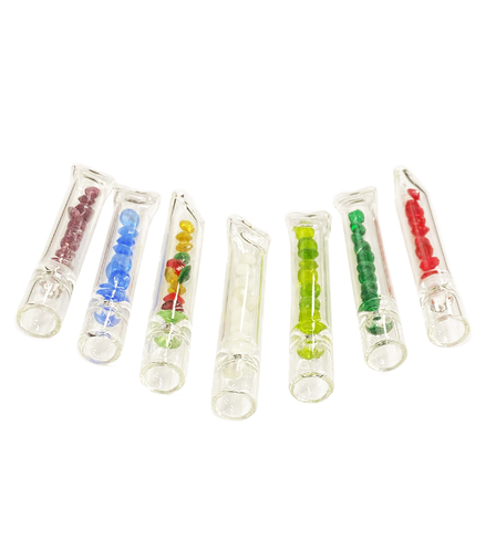 4" Chillum One Hitter with Diamonds Inside