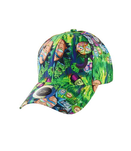 Ricky Print Baseball Hat Snapback