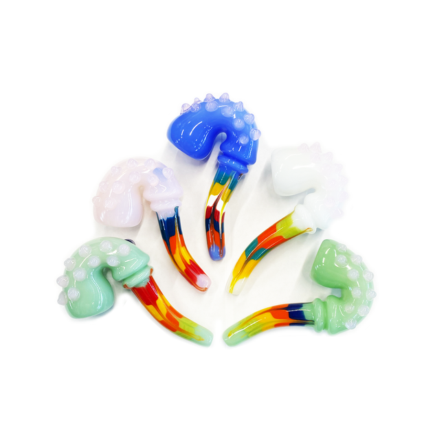 5" Hand Pipe Sherlock Rasta Fancy Art