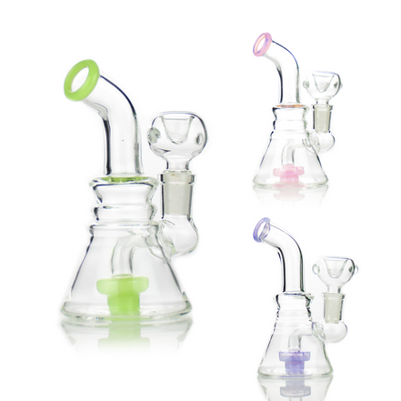 5" Slime Conical Bong Water Pipe with 14mm Male Bowl