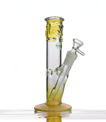 8" Straight Shooter Fume Glass Water Pipe Made In U.S.A