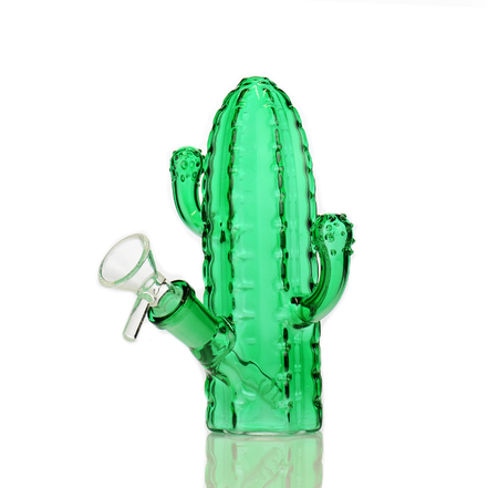 6" Cactus Water Pipe with 14mm Male Bowl