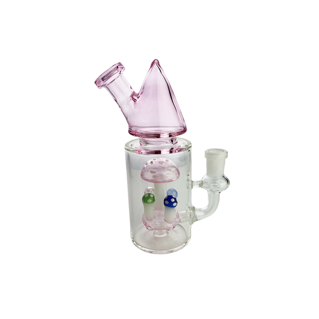 7" Mushroom Cone Style Water Pipe with 14mm Male Bowl