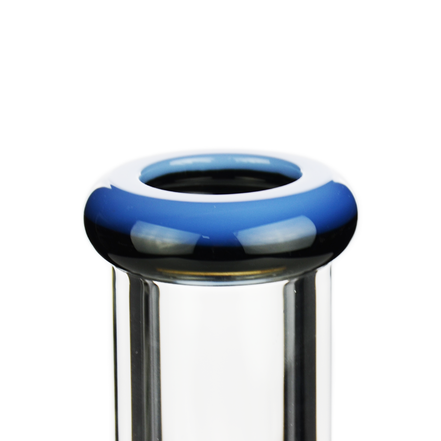 10" 9mm Beaker Slime Color Mouth and Downstem with 14mm Male Bowl