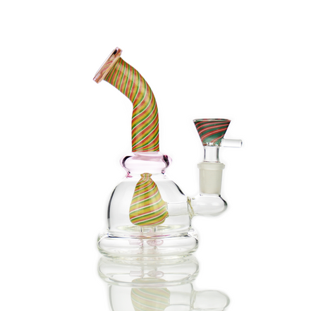 6" Reversal Water Pipe with Reversal Shower and 14mm Male Bowl