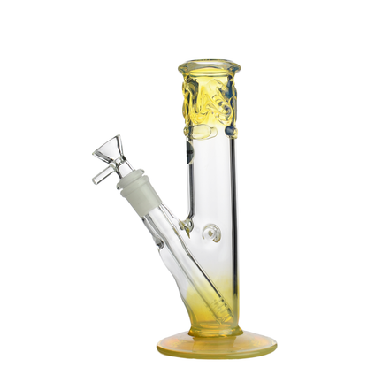 8" Straight Shooter Fume Glass Water Pipe Made In U.S.A