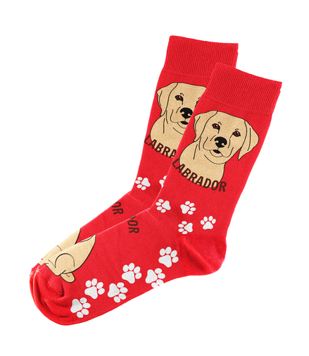 Labrador Socks Unisex Unique Fun Design   Fits All, 70% Cotton, 25% Spandex, 5% Elastic