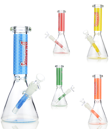 10" Beaker with 14mm Male Bowl