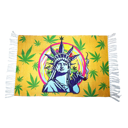 Handloom Printed Liberty Design Doormat Size 2ft x 3ft