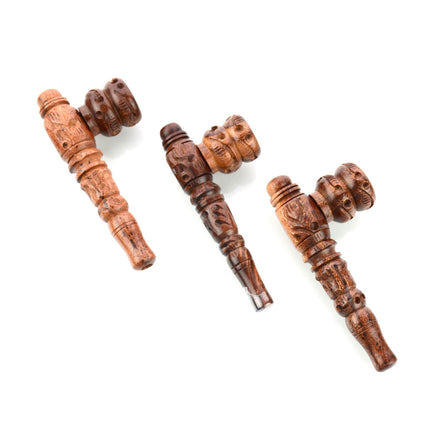 3" Rooz Wooden Hand Pipe